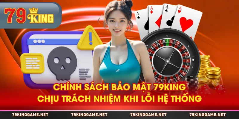 Chính sách bảo mật 79KING chịu trách nhiệm khi lỗi hệ thống Chính sách bảo mật 79KING chịu trách nhiệm khi lỗi hệ thống