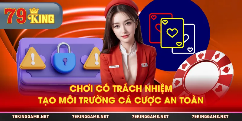 Chơi có trách nhiệm tạo môi trường cá cược an toàn Chơi có trách nhiệm tạo môi trường cá cược an toàn